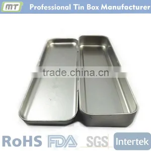 Rectangular Metal Pencil Tin Box thumbnail-1