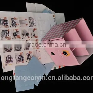 Folding Table Stand Cardboard Paper Storage Box thumbnail-3