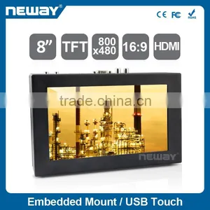 7" Open Frame Lcd Monitor With VGA/AV/HD/USB Input thumbnail-3