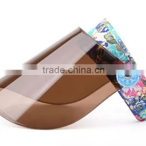 Plastic Brim Sunvisor Anti UV PVC Sun Visor thumbnail-3