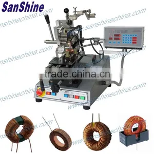 (SS900B6 Series Winder Final Coil OD 10~80mm) Automatic Power Inductors Toroid Coil Winding Machine thumbnail-1