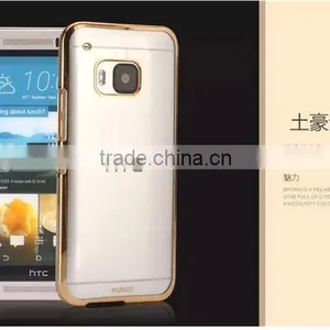 XUNDD Jazz Series Clear Electroplating TPU Case For HTC M9 Soft Back Cover For HTC M9 MT-4081 thumbnail-4