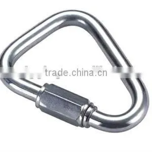 3.5*37 MM STAINLESS STEEL AISI 304 316 DELTA SHAPED QUICK LINK thumbnail-4
