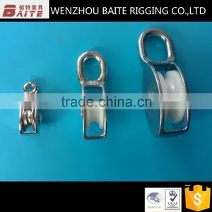 Factory Price Manufacture Nylon Metal Rigid Pulley Zinc Alloy With Single Wheel thumbnail-3