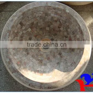 Mosaic Marble Sink thumbnail-1