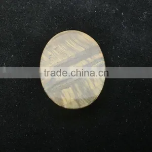 Natural Oval Shape Tiger Eye Cabachon Gemstone thumbnail-1