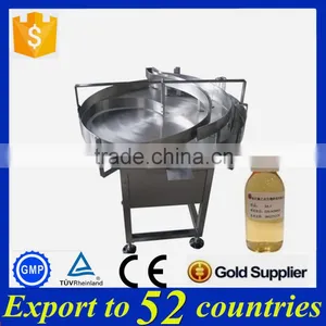 SUS304 Stainless Steel Automatic Alcohol Bottle Collecting Turntable thumbnail-1