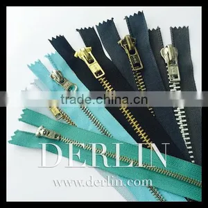 Blue Black Grey Metal Zipper thumbnail-2