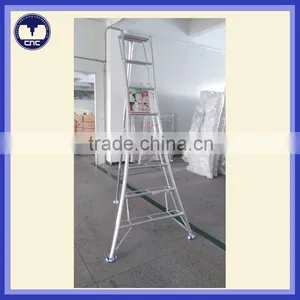 Aluminum Tripod Clips Pruning Ladder thumbnail-3