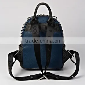 Italian Girls Leather Backpack in Guangzhou Factory China Supplier thumbnail-3