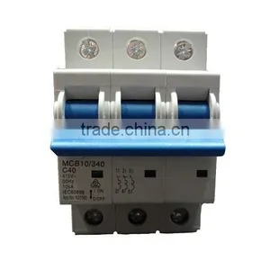 MCB 10KA 3 POLE CIRCUIT BREAKER thumbnail-2