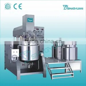 China Supplier Guangzhou Shangyu Factory Price Vacuum Cream Making Mixing Machine thumbnail-1