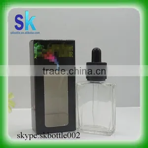 Glass e Liquid Bottle With Childproof Cap With Box and Tubes Kraft Paper Tubes thumbnail-6
