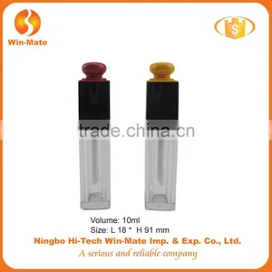 Fashion Design Square Elegant High Quality 7.3*1.9cm Empty Lip Gloss Case thumbnail-2