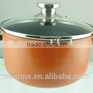 2016 ChuangSheng New Die-cast Aluminum Induction Cookware Cooker&Charms Colorful Aluminum Cooking Pot thumbnail-2