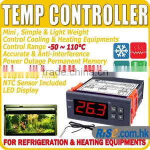 90~250V 110V 220V 10A Thermostat Sensor Digital Temperature Control Controller thumbnail-1