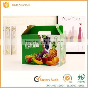 New Style Vegetable Carton Eco-friendly Printed High Quality Fruit Box Supplier's Choice thumbnail-1