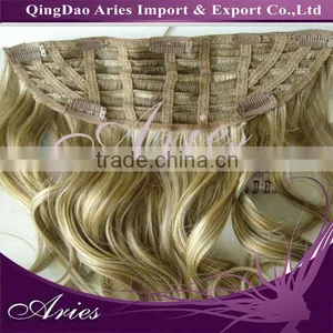 New Creative Easy Wear 7clips Half Wig thumbnail-1