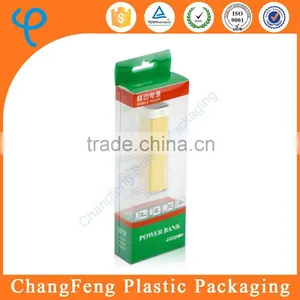 Fashionable Custom Logo Transparent Power Bank Packing Box thumbnail-1