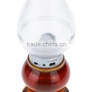 Retro Classic Blow LED Lamp USB Rechargeable Blowing Control Kerosene Candle Lamp Dimmable Night Lamp Desktop Room Decoration thumbnail-5