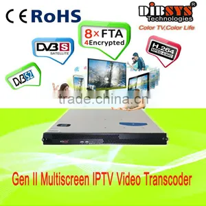 Broadcast Quality, Multichannel, Real Time, Standard or High Definition DVB-S-S2/IPTV Streamer thumbnail-1