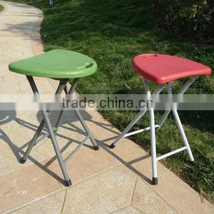 Strong and Durable Triangle Top Portable Metal Foot Stool thumbnail-1