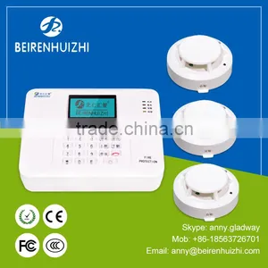 100-240 V 50 HZ GSM Auto-dial Calling Addressables Smart Wireless Fire Alarm Control Panel for Hotel Use thumbnail-1