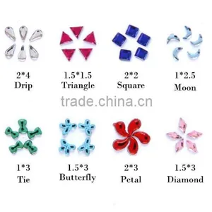 10000Pcs Mix Shape Rhinestones Glitter for Nail Art Tips Decoration Gel Bag thumbnail-2