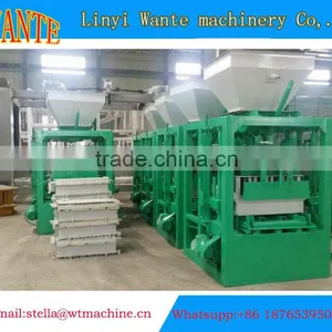 2015 QT Small Scale Concrete Block Making Machine/brick Molding Press Machine thumbnail-4