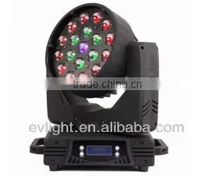 2014 NEW 19pcs RGBW 4in1 Zoom Moving Head Stage Light thumbnail-1