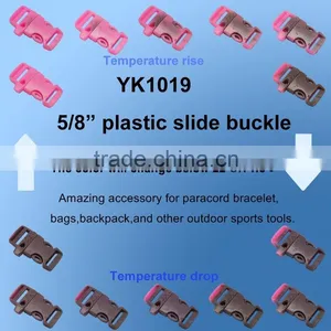 Yukai 5/8" Plastic Ribbon Buckle/quick Release Whistle Buckle/survival Whistle Buckle thumbnail-4