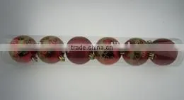 2015 Decorative Plastic Cheap Ball in Red thumbnail-1