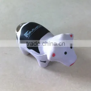 PU Cow Stress Keychains thumbnail-3