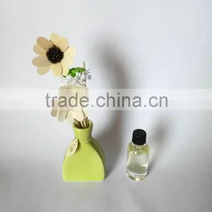 Green Ceramic Flower Fragrance Diffuser For Wholesale thumbnail-4