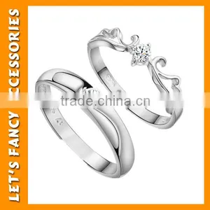 Wholesale Top Fashion Adjustable Size Cute Lovely 925 Sterling Silver Ring PGRG0088 thumbnail-4