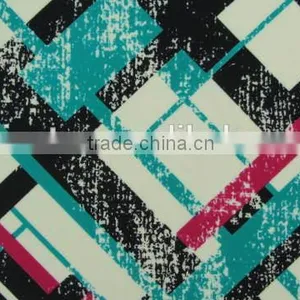 Green Square Spandex Print Nylon Fabric for Beach Chair thumbnail-6