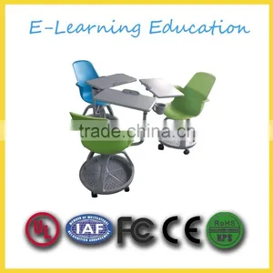 Middle Back Elegant Design Plastic Chair thumbnail-1