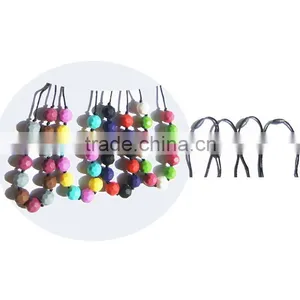 Silicone Teething Necklace With Safe Clasp thumbnail-3