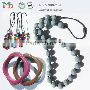 BPA Free Baltic Amber Teething Necklaces Baby Teething Necklace Wholesale thumbnail-4