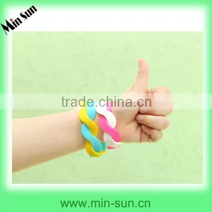 2014 China Promotional Silicon Shamballa Bracelet thumbnail-1