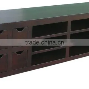 Wooden tv Stand,living Room Furniture,entertainment Unit,lcd/dvd Stand,home Furniture,sheesham Wood Furniture thumbnail-1