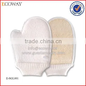 OEM 2015 Newest Oval Natural Disposable Hotel Custom Raw Loofah thumbnail-1