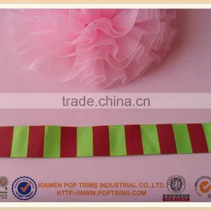 Red Stripes Printed Ribbons thumbnail-1