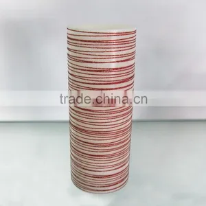 Battery Powered Wax Led Candle With Decal Fake Candle Pillar thumbnail-1