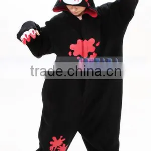 Wholesale Instyles Adults Flannel Pajamas All in One Animal Suits Cosplay Adult Winter Garment Cute Cartoon Animal Full-Length thumbnail-5