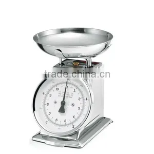 Accurate 1/3/5kg Kitchen Weighing Scale/Manual Kitchen Scale/Mechanical Stainless Steel Kitchen Weight Scale With Bowl thumbnail-2