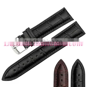 Wholesale Quality Genuine Leather Watch Strap,waterproof Leather Strap Watch With Buckle Quality Choice thumbnail-2