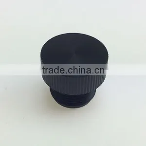 Cnc Turned POM/ABS/PP/Nylon/PVC Plastic Flange End Cap thumbnail-2