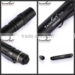 Delicate Design Promotion Gift Items Anodized Finish Brass Bright Torch Pen Led Flashlight Tank007 PA02 thumbnail-1