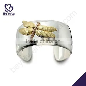 Wholesale Silver Exquisite Gold Tube Bangle thumbnail-1